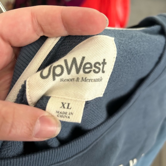 Mindful Sweatshirt from UpWest, size XL, navy blue - Picture 2 of 2